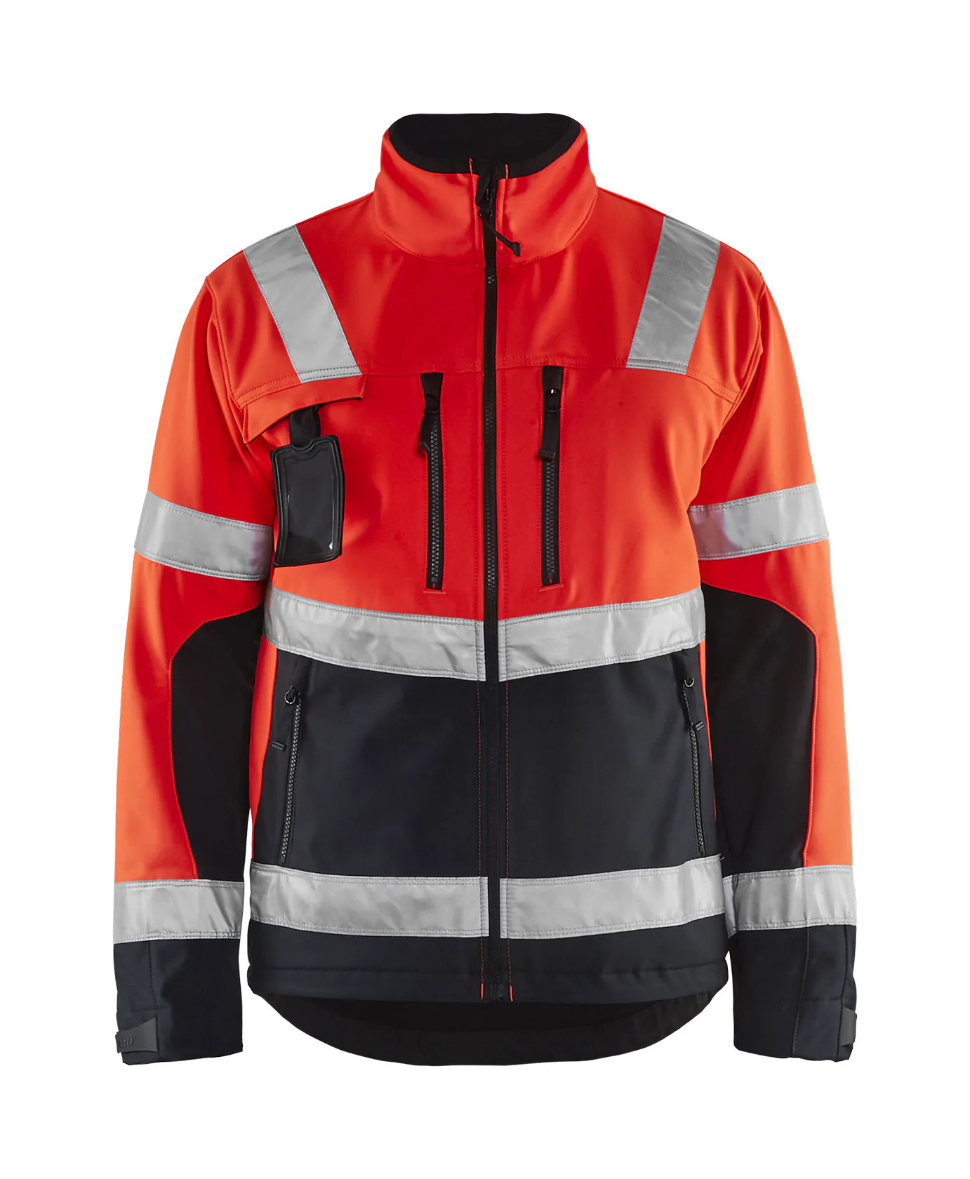 Fluor Rood/Zwart