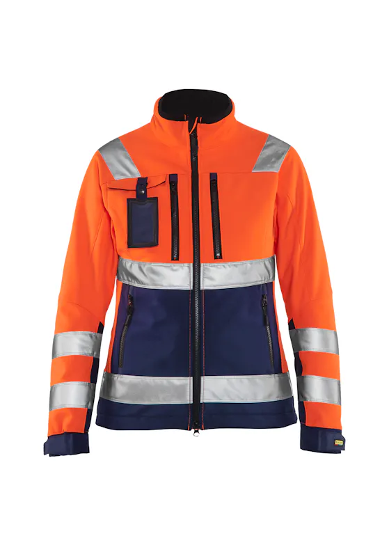 Blåkläder 4902 Dames Softshell jack High Vis