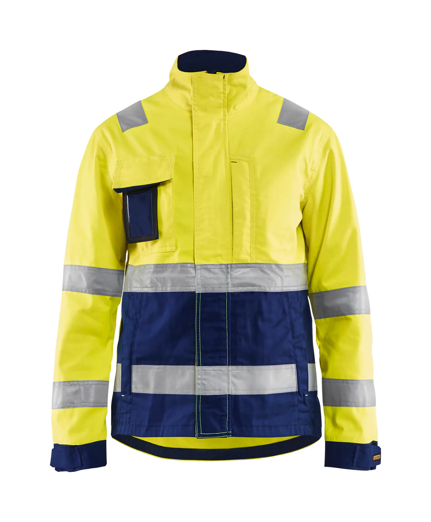 High Vis Geel/Marineblauw