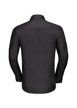Russell Z924 Poplin Shirt Long Sleeve Tailored Polycotton Regular Fit miniatuur