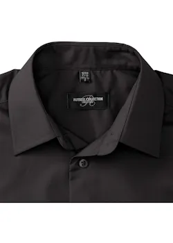 Russell Z924 Poplin Shirt Long Sleeve Tailored Polycotton Regular Fit miniatuur