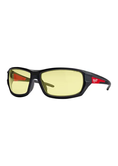 Milwaukee Perfomance Lunettes de sécurité jaune (4932478928)