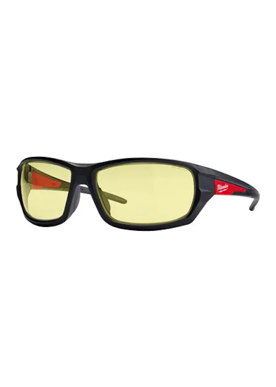 Milwaukee Performance Schutzbrille Gelb (4932478928)