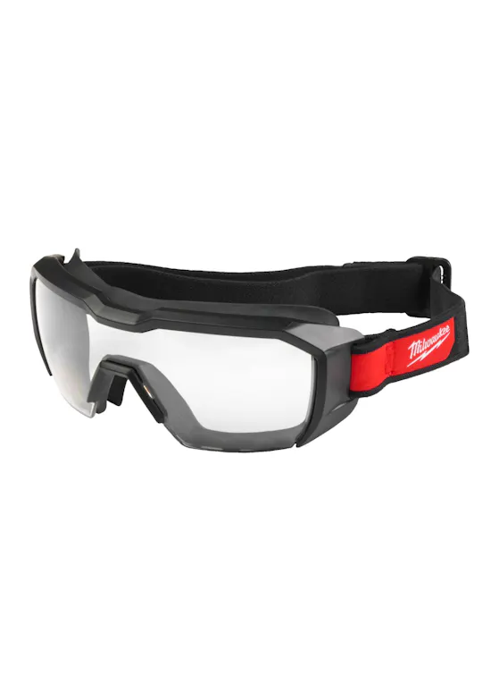 Milwaukee Vollsichtbrille, kompakt, belüftet, klar