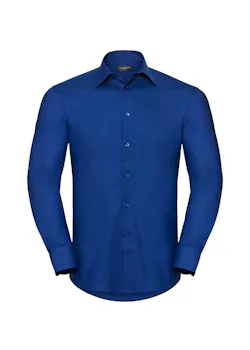 Russell Z922 Oxford Shirt Long Sleeve Tailored Regular Fit miniatuur