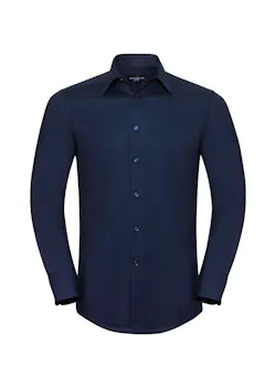 Russell Z922 Oxford Shirt Long Sleeve Tailored Regular Fit miniatuur