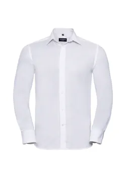 Russell Z922 Oxford Shirt Long Sleeve Tailored Regular Fit miniatuur