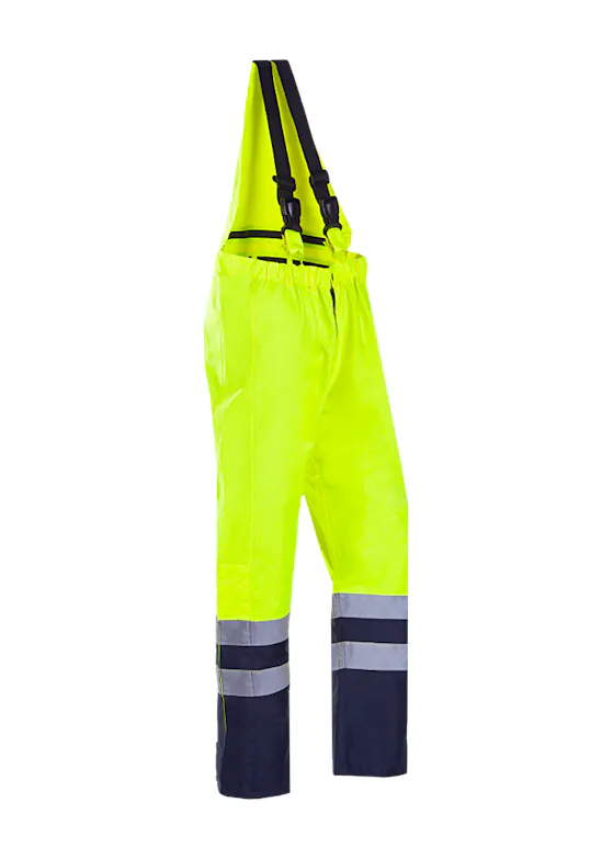 Sioen Rogat 495AA2EU1 Warnschutz-Winterlatzhose, wasserabweisend