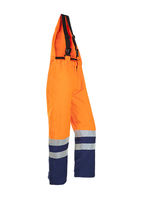 Sioen Rogat 495AA2EU1 Warnschutz-Winterlatzhose, wasserabweisend