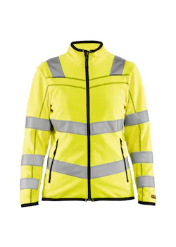 Blaklader 4966 Dames Microfleecevest High Vis miniatuur