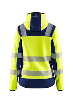 Blaklader 4967 Gebreid Vest Verwarmd High Vis Dames miniatuur