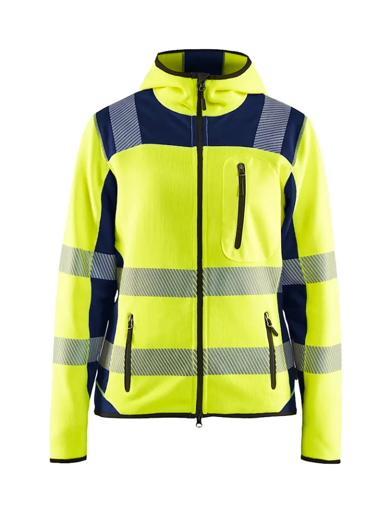 High Vis Gelb/Marineblau