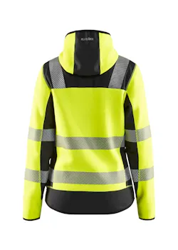 Blaklader 4967 Gebreid Vest Verwarmd High Vis Dames miniatuur