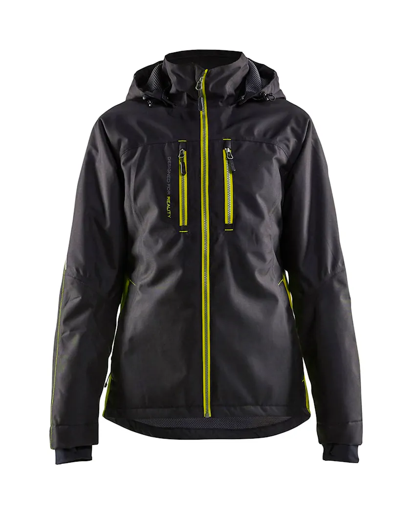 Schwarz/High Vis Gelb