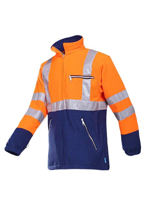 Sioen Signalisatie Fleece Jas Kingley 497ZA2T01