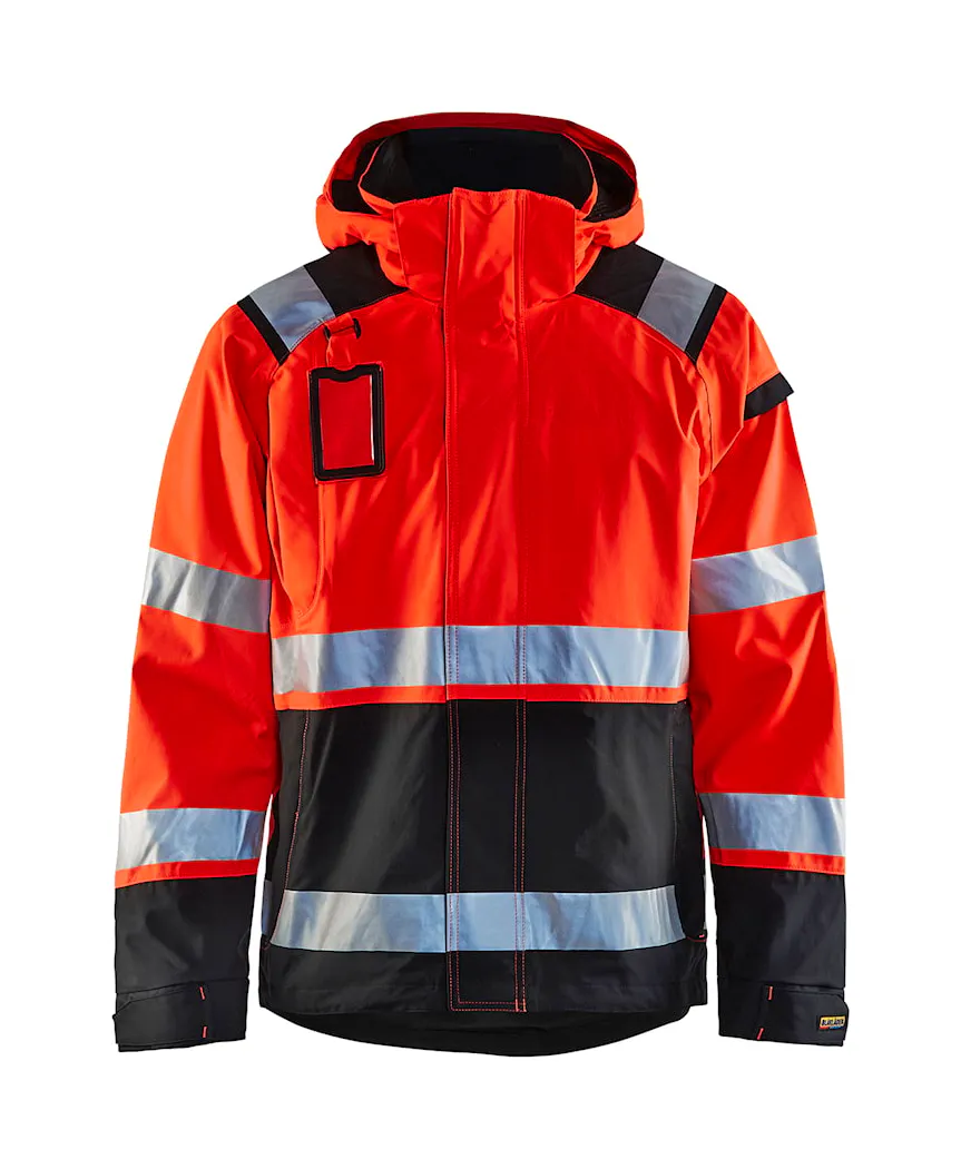 Fluor Rood/Zwart