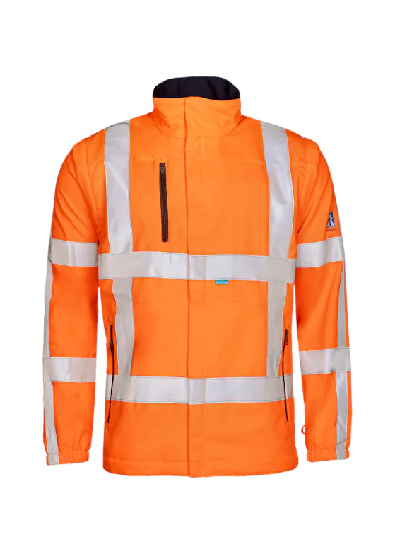 Sioen Warnschutz-Softshell mit abnehmbaren Ärmeln Alphen (RWS) 498AA2TU2