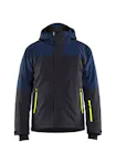 High Vis Geel/Marineblauw
