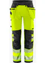 Fristads High Vis Green werkbroek stretch klasse 2 2644 GSTP miniatuur