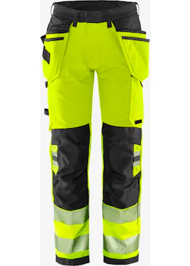 Fristads High Vis Green werkbroek stretch klasse 2 2644 GSTP