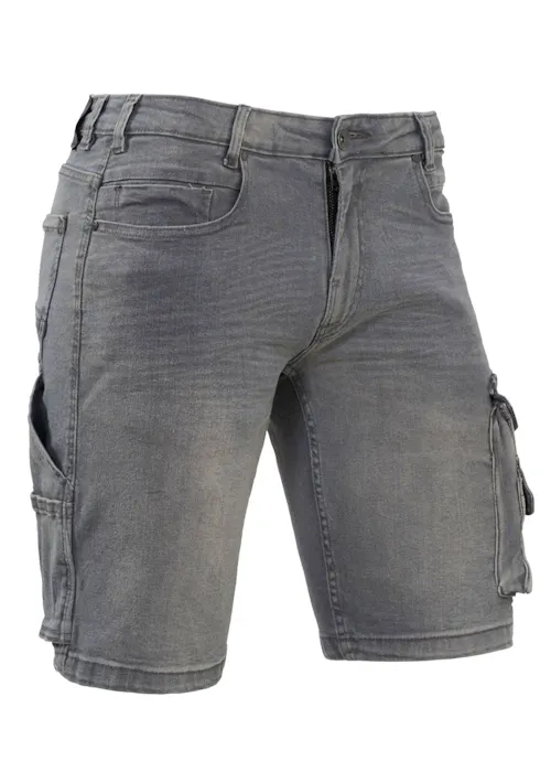 Brams Paris Ralph Kurze Jeans-Arbeitshose Denim X95