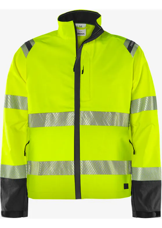 Fristads High-Vis Green Stretch Jacket Klasse 3 4647 GSTP