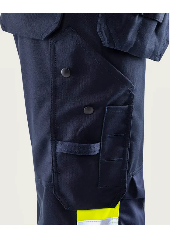 Fristads Flamestat 2271 Arbeitshose High-Vis-Stretch für Damen, Klasse 1, ATHF