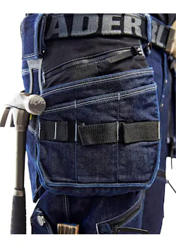 Blåkläder 1999 Baggy Denim Stretch X1900 miniatuur