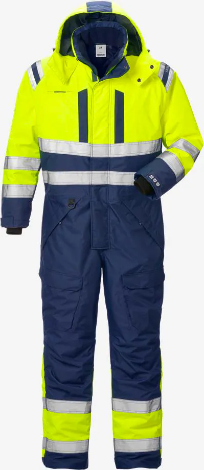 Hi-Vis Geel/Marineblauw