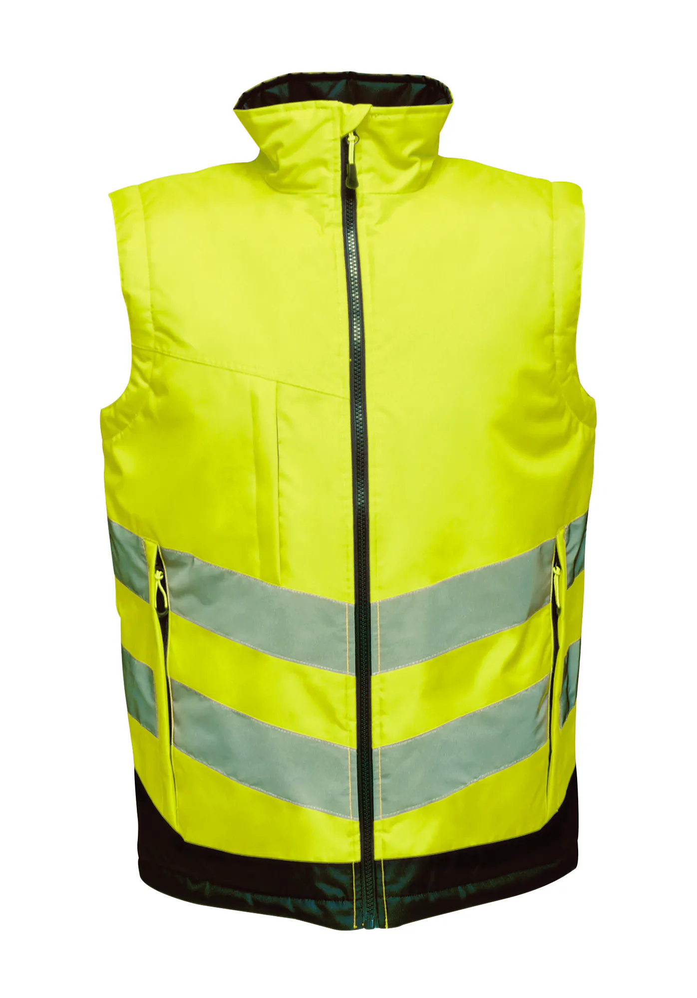 High Vis Gelb/Marineblau