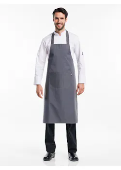 Chaud Devant Apron Grey Schort