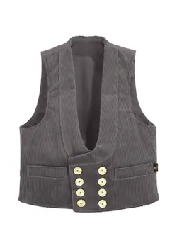 FHB Heiner 50016 Zunft-Gilet Trenkercord Regular Fit miniatuur