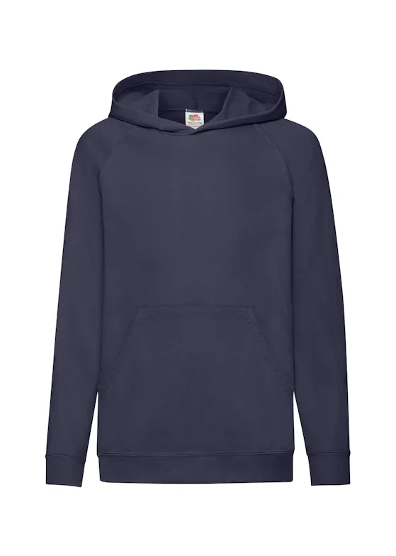 Fruit of the Loom Lightweight F430K Hooded Sweatshirt — Children's Fit