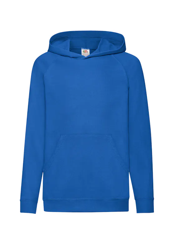 Fruit of the Loom Lightweight F430K Hooded Sweatshirt — Children's Fit