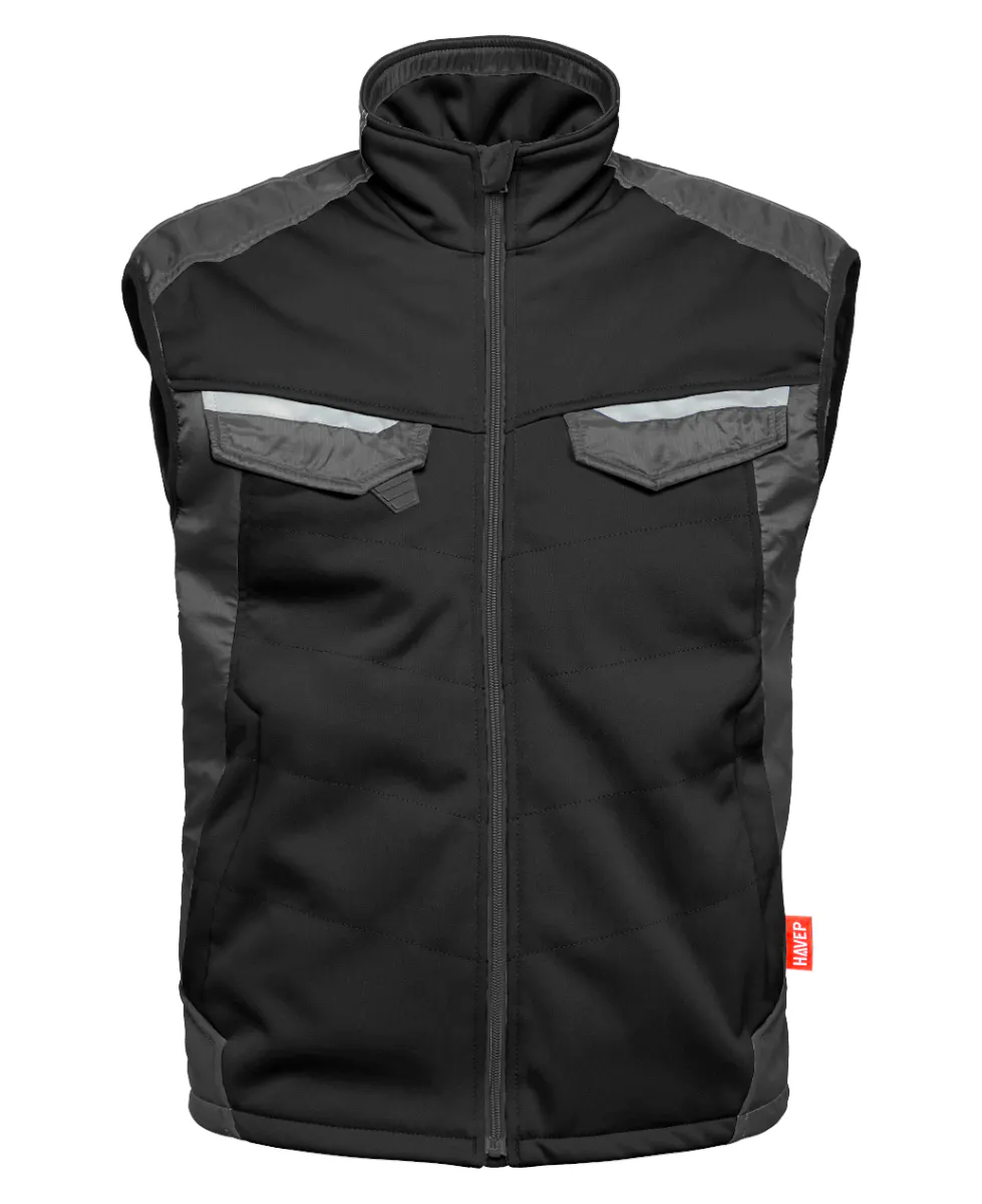 Zwart/charcoal grijs