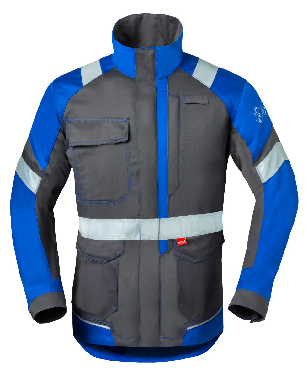Charcoal/korenblauw