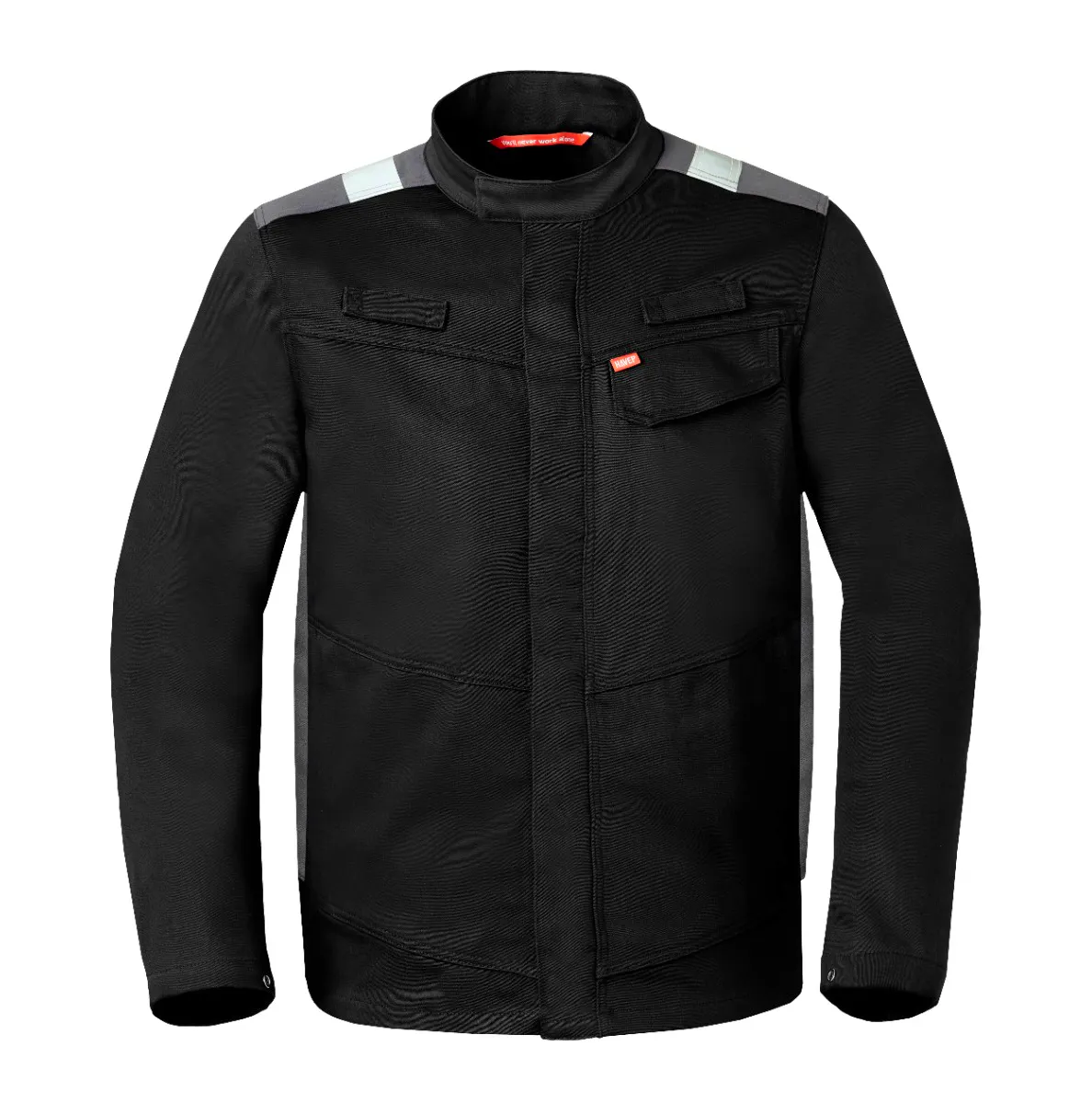 Zwart/charcoal grijs