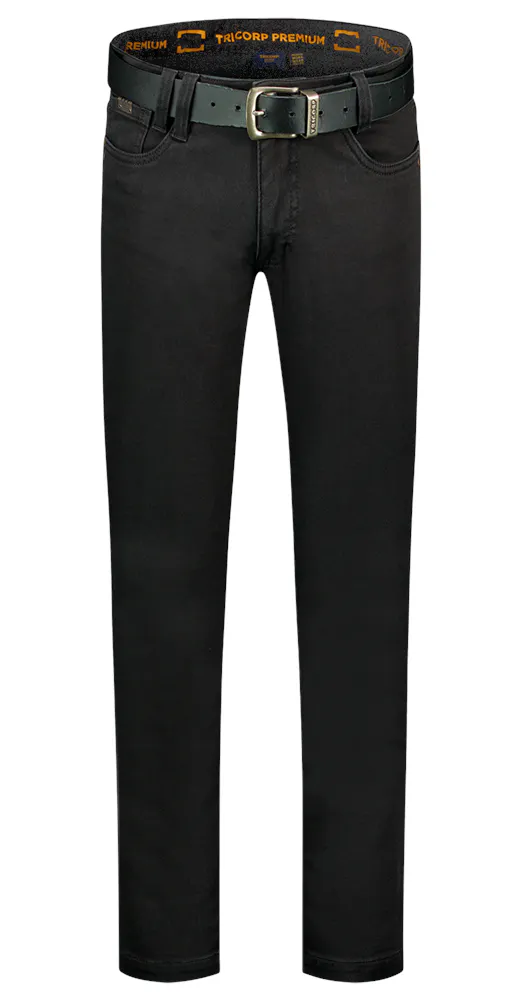 Denim/zwart