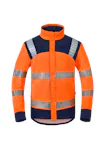 High Vis Oranje/Marineblauw