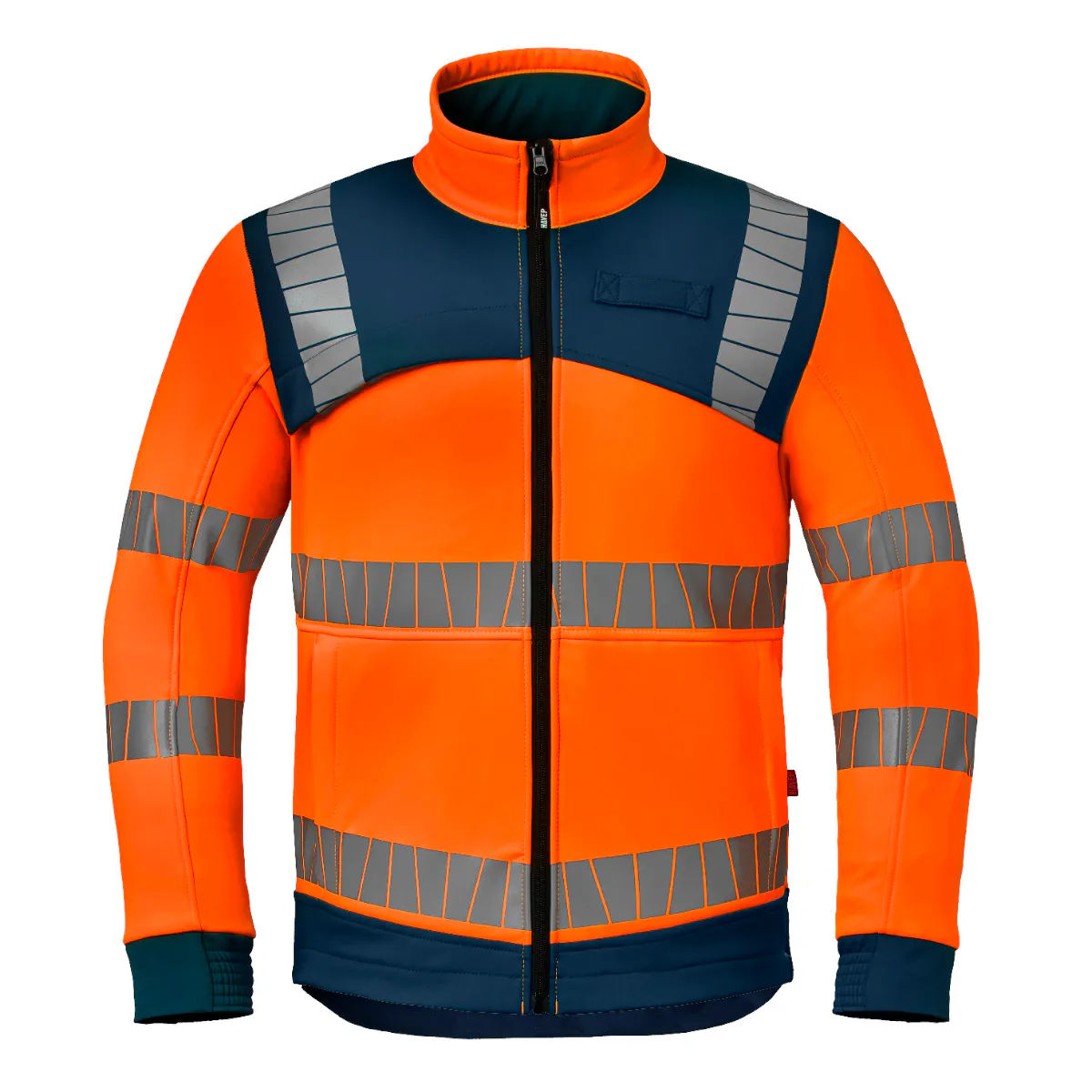 High Vis Oranje/Marineblauw