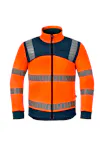 High Vis Oranje/Marineblauw