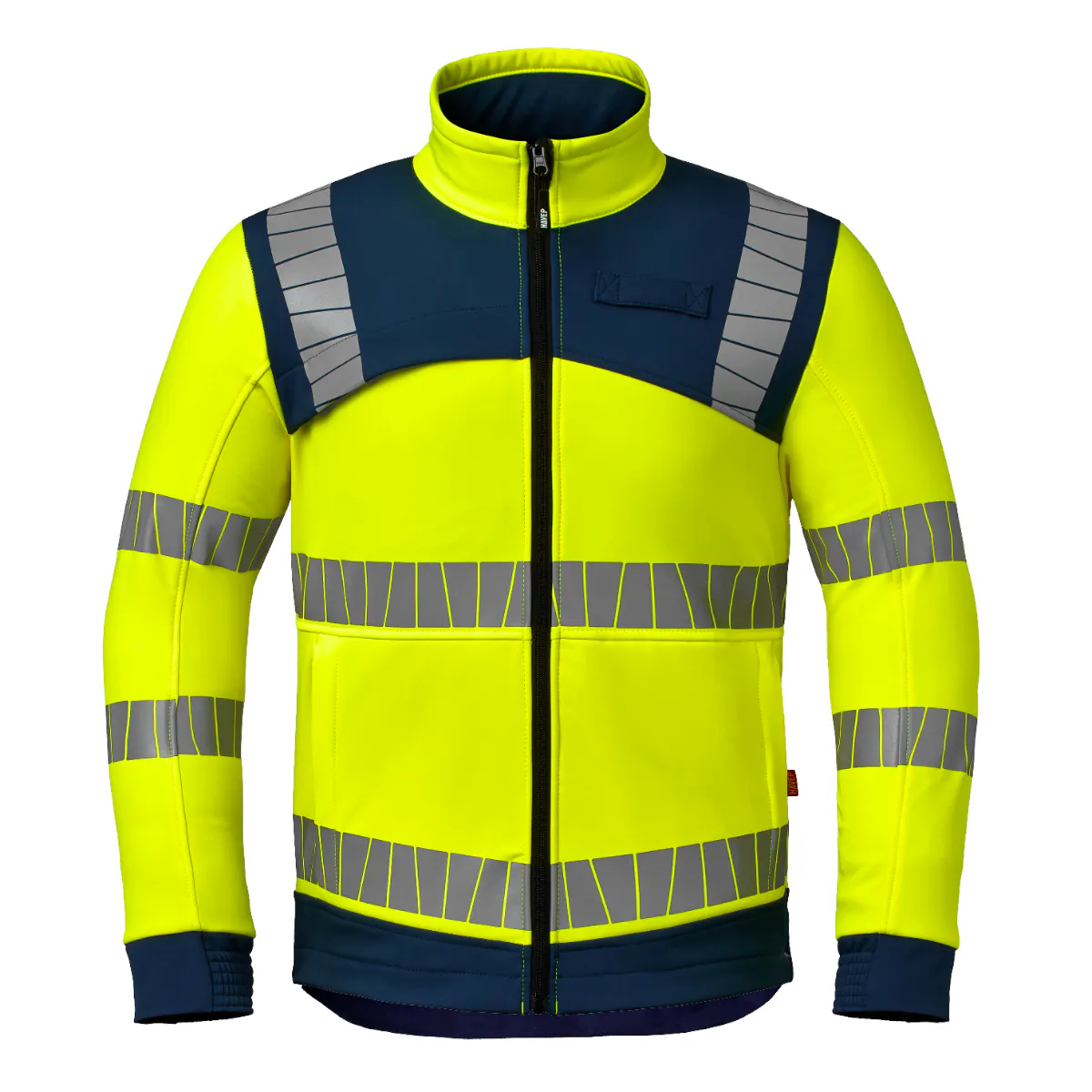 High Vis Geel/Marineblauw