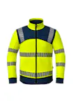 High Vis Geel/Marineblauw