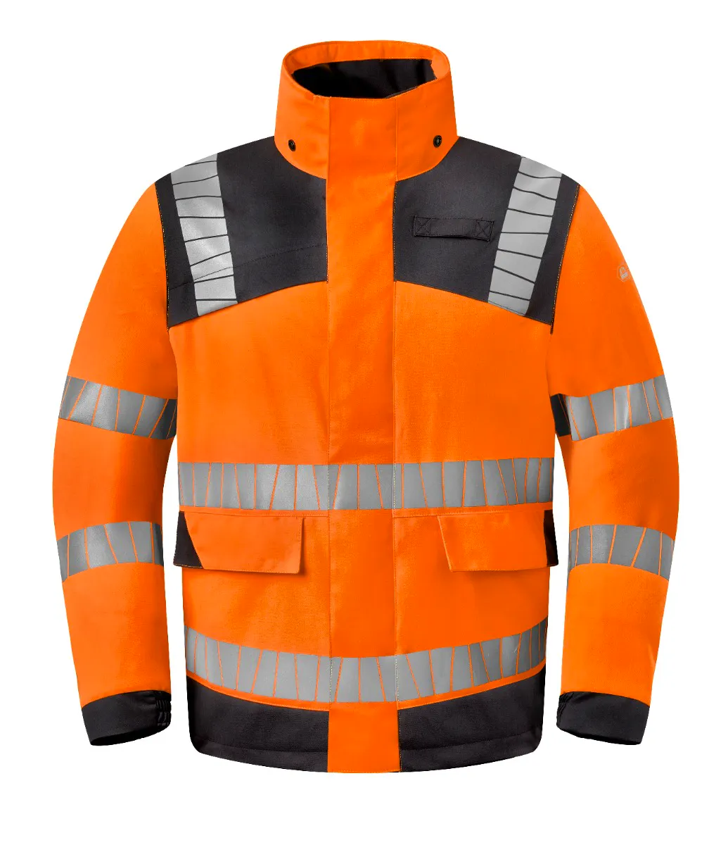 High Vis Oranje/Medium Grijs