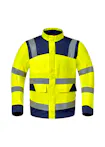 High Vis Geel/Marineblauw