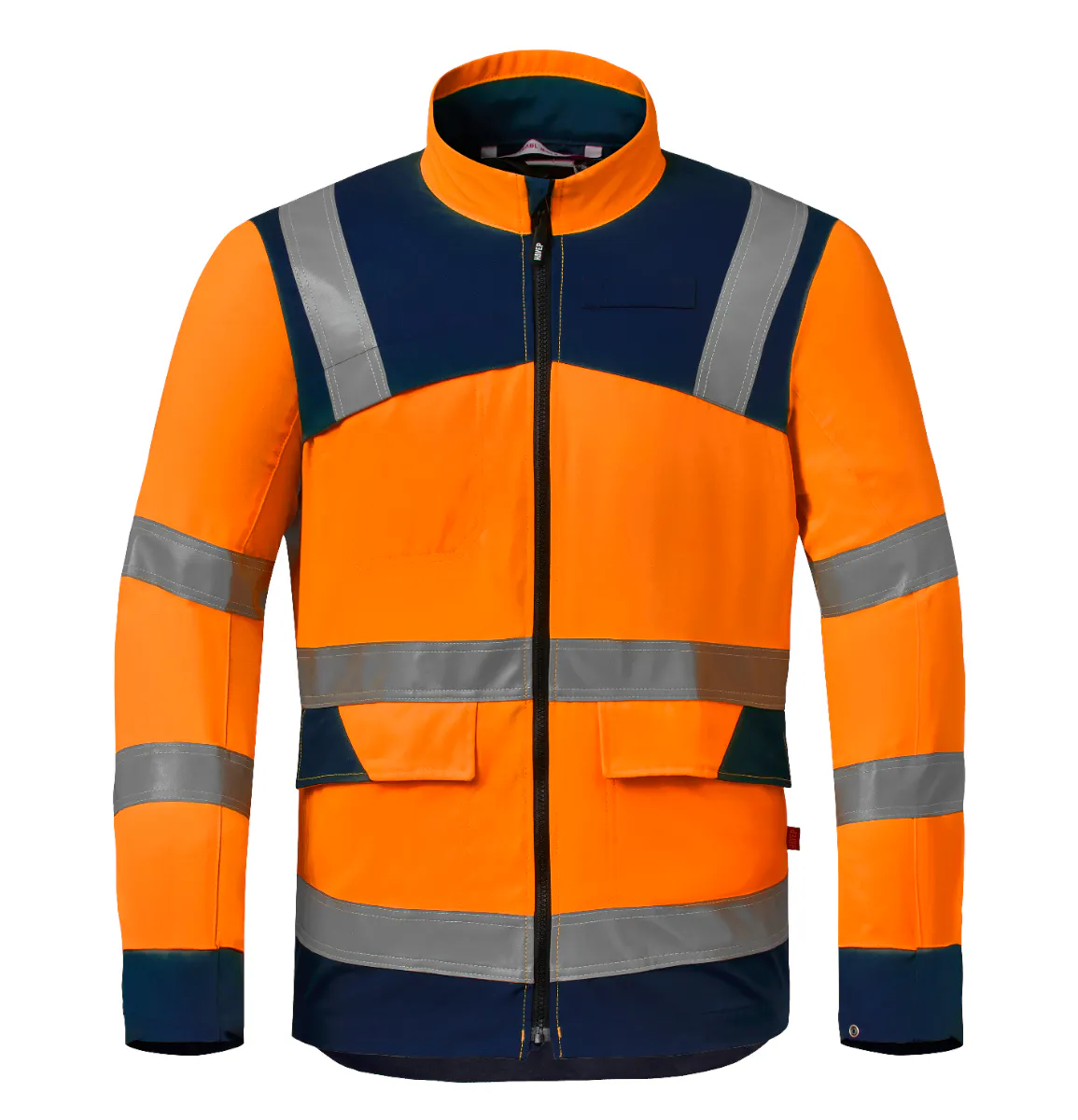 High Vis Orange/Marineblau