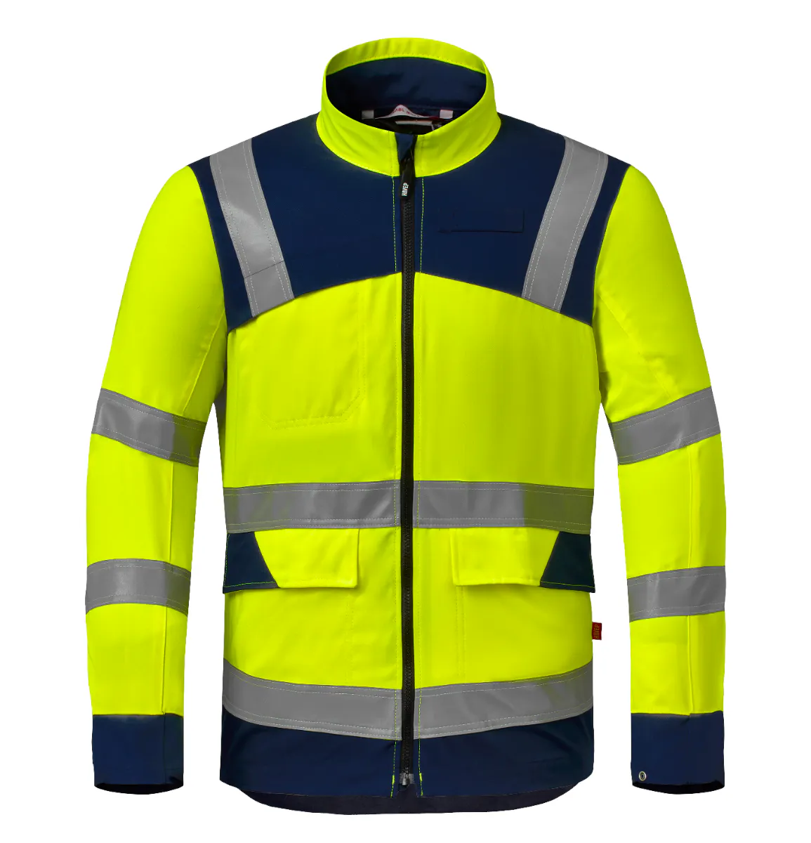High Vis Gelb/Marineblau