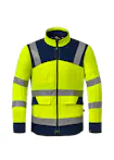 High Vis Geel/Marineblauw