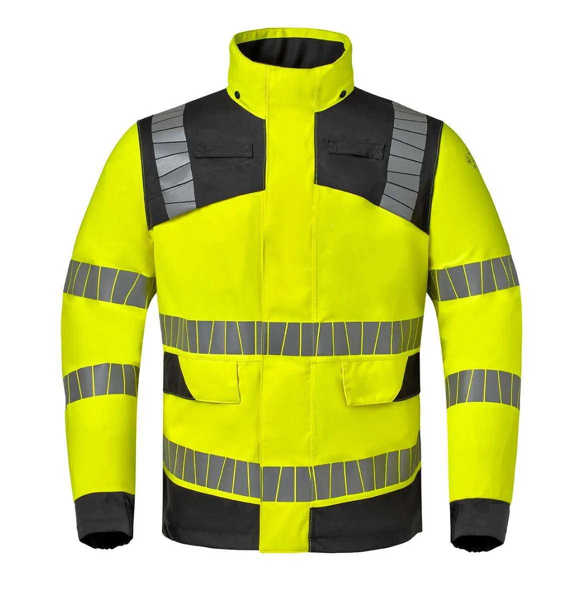 High Vis Gelb/Mittelgrau
