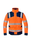 High Vis Oranje/Marineblauw